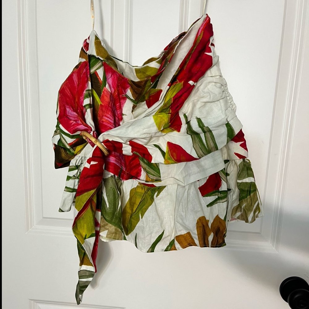 Farm Rio Spring Forest Mini Skirt - Picture 3 of 4